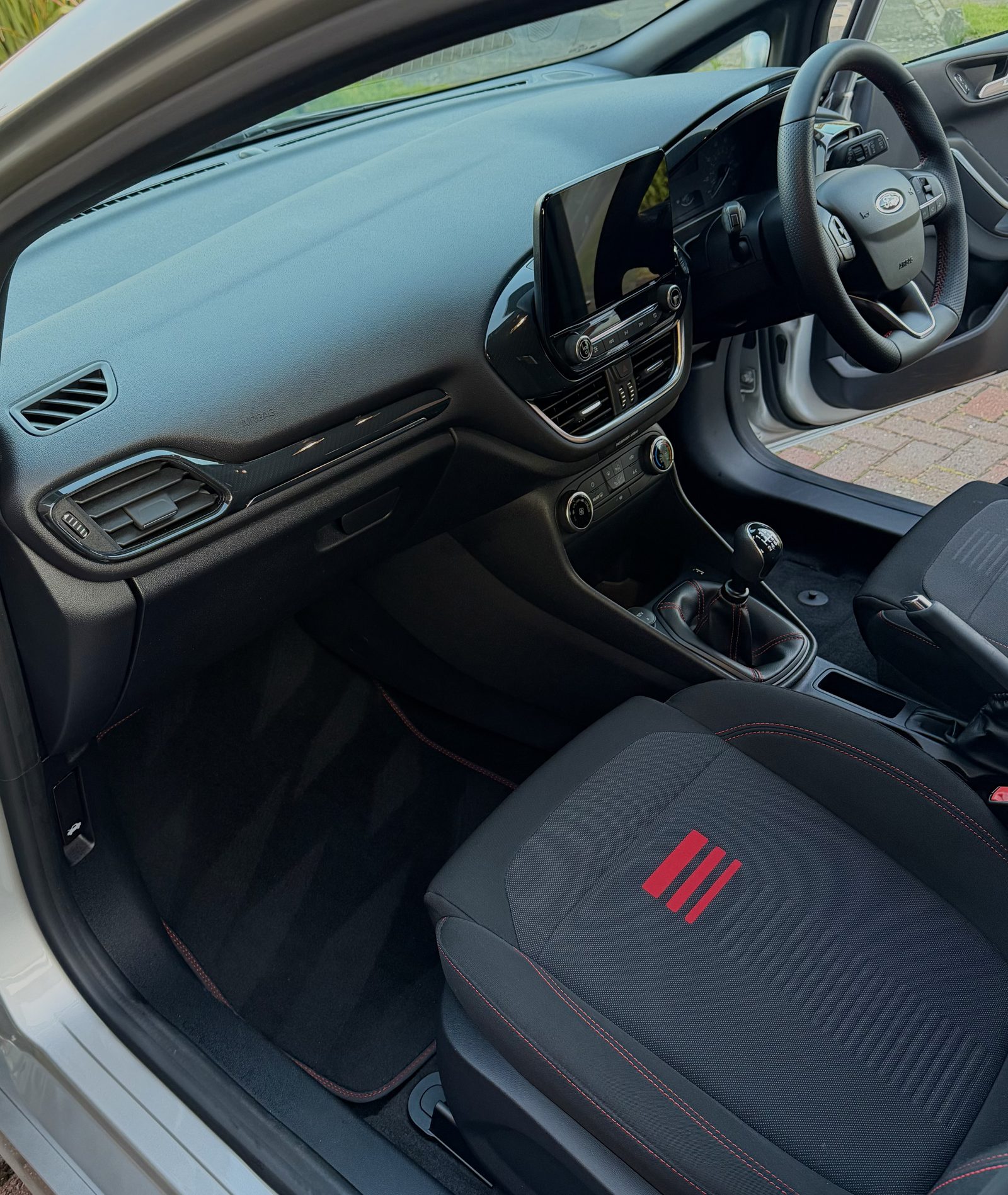 Freshly valeted Ford Fiesta ST-Line interior by ARDEN Vehicle Care